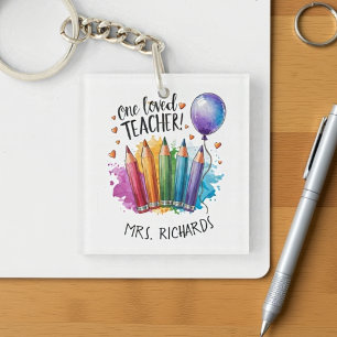 En Loved Teacher Personlig Tack Gift
