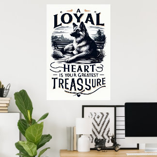 En Loyal Hearests Underbarare Treasure Poster