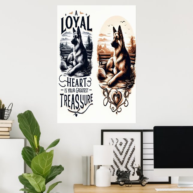 En Loyal Hearts Treasure Poster (Hemmakontoret)