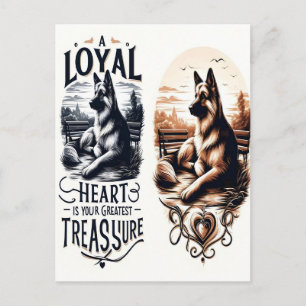 En Loyal Hearts Treasure Vykort