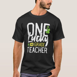 En Lucky 2ND (Second) Klass Teacher St. Patrick's T Shirt