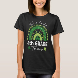 En lucky 4:e Klass-St patrick's day T Shirt