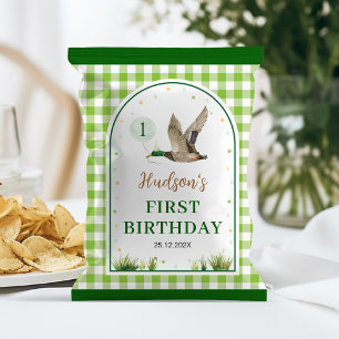 En Lucky Anka Birthday Chip Bag Wrapper Reklamblad