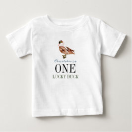 En Lucky Anka Classic Boy 1:a födelsedagen T Shirt