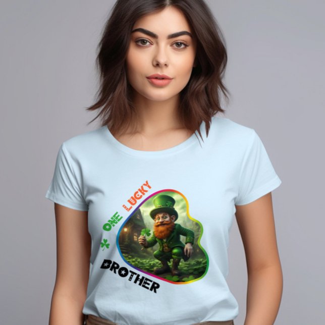 En Lucky Brother - Leprechaun's Pot of Roligt T Shirt (Skapare uppladdad)