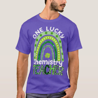 En Lucky Chemistry Teacher St patrick's day Teach T Shirt