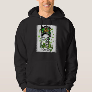 En Lucky Counselor St patrick's day School Countyn Hoodie