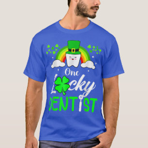 En Lucky Dentist Funny St patrick's day Dental T Shirt