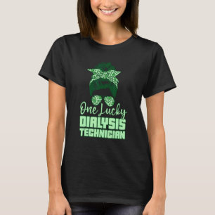 En Lucky Dialystekniker Nephrology Tech Dial T Shirt