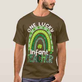 En Lucky Infant Teacher St patrick's day Lärare T Shirt