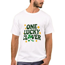 En Lucky Klöver St. Patrick's Day T-Shirt