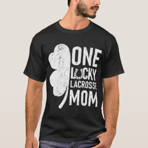 En Lucky Lacrosse Mamma Funny Matching St Patricks T Shirt