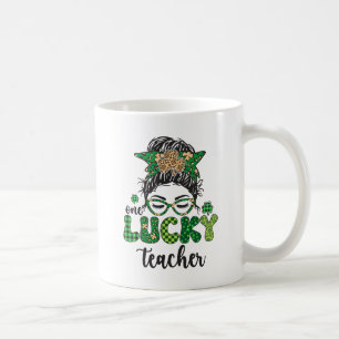 En Lucky Lärare - St. Patrick's Day Kaffemugg
