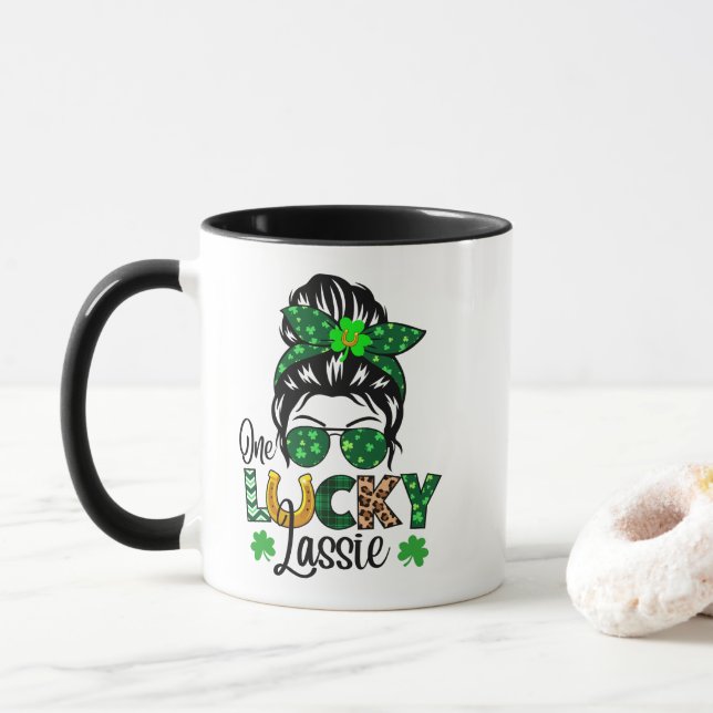 En Lucky Lassie St. Paddy's Mugg (Med munk)