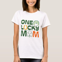 En Lucky Mamma T-shirt, Saint patrick's day Gift