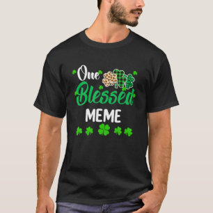 En Lucky Meme Klöver St. Patrick's Day Irish T Shirt