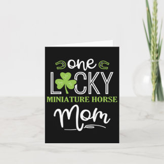 En Lucky Miniature Horse Mamma Irish Horsebac Kort