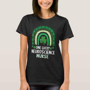 En Lucky Neuroscience Nurse Women Rn St Patricks T Shirt