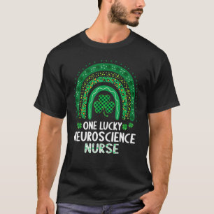 En Lucky Neuroscience Nurse Women Rns St Patric T Shirt