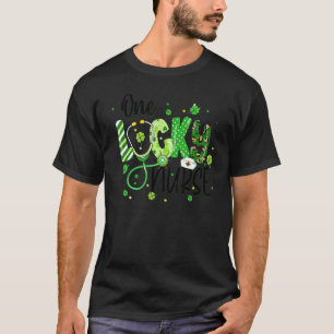 En Lucky Nurse Life Leopard Shamrocks Irish St Pa T Shirt