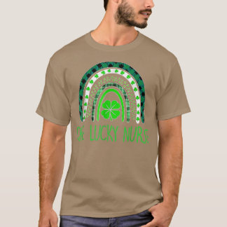 En Lucky Nurse Rainbow Shamrock St patricks day R T Shirt