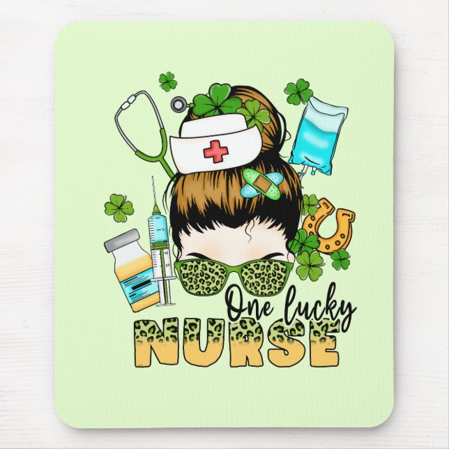 En Lucky Nurse St. Patrick's Musmatta (Framsidan)