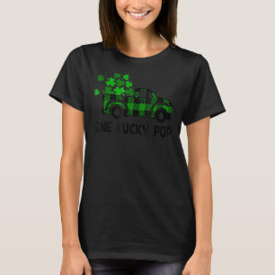 En Lucky pappa Funny Far Irish Klöver St Patr T Shirt