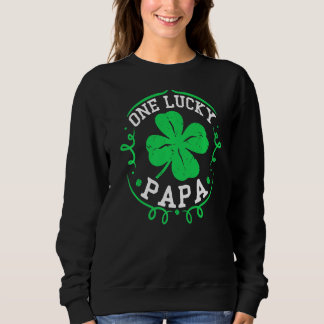 En Lucky Pappa St patrick's day för pappa Manar T Shirt