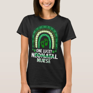 En Lucky Pediatal Neonatal Nurse St Patricks Rn T Shirt