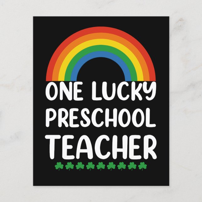 En Lucky Preschool Teacher St. Patrick's Day (Framsida)