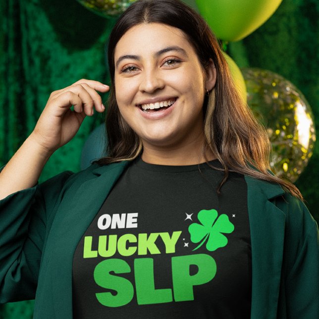 EN LUCKY SLP St. Patrick's Day T Shirt (Skapare uppladdad)