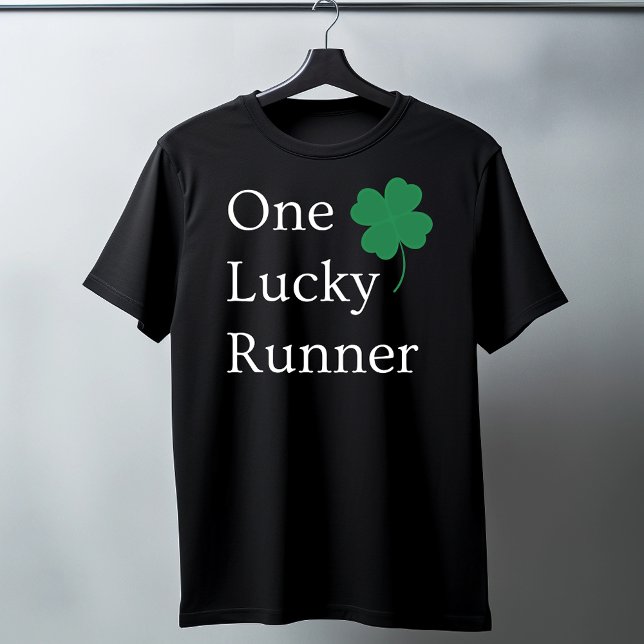 En lucky Springer, St. Paddy's Day 5K, Running Gif T Shirt (Skapare uppladdad)