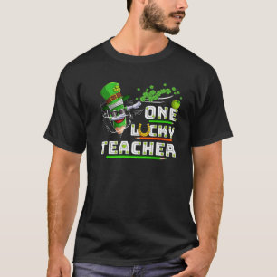 En Lucky Teacher A St. Patrick Day School Costu T Shirt