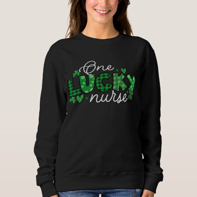 En Lucky Teacher Buffalo Play St Patricks Teache T Shirt (Framsida)