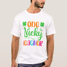 En Lucky Teacher Funny Patricks Day