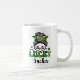 En Lucky Teacher - St. Patrick's Day Kaffemugg