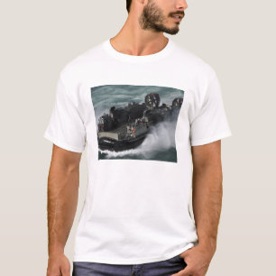 En luft för hantverk för US-marinlandning dämpa T-shirt