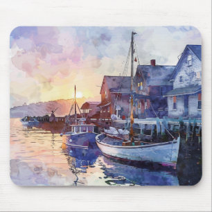 En lugn hamn musmatta