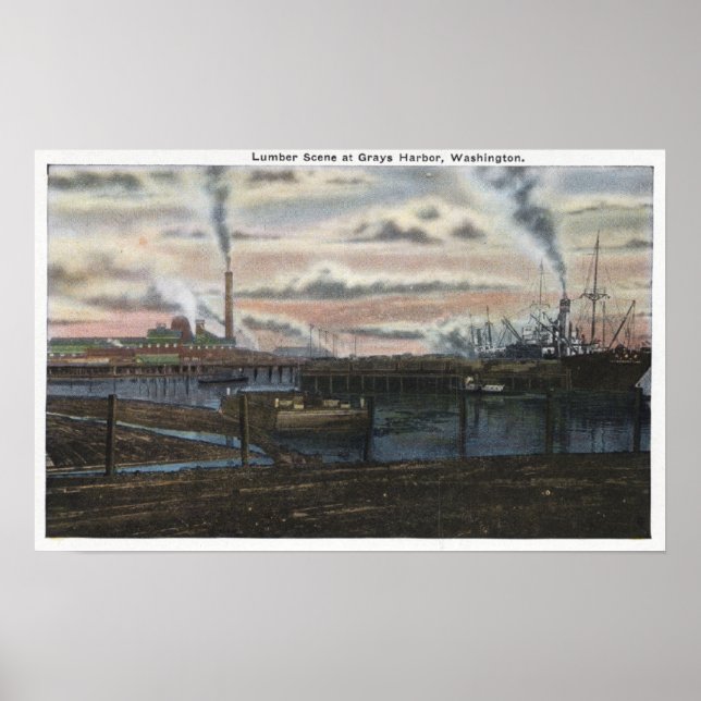 En lumberscen poster (Framsidan)