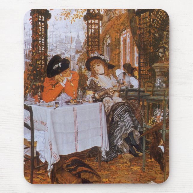 En lunch (Le Dejeuner) av James Tissot Musmatta (Framsidan)