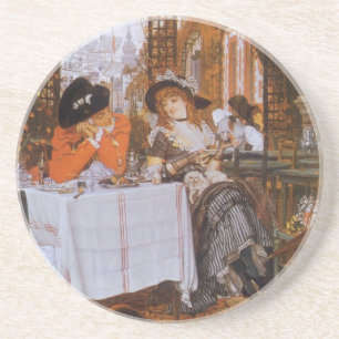 En lunch (Le Dejeuner) av James Tissot Underlägg Sandsten