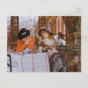 En lunch (Le Dejeuner) av James Tissot Vykort