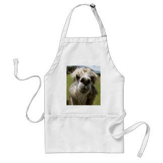 En lurvig Alpaca Förkläde