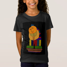 En lustig ansikte t shirt