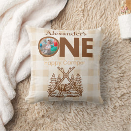 En Lycklig-bergsskog, första födelsedag Kudde