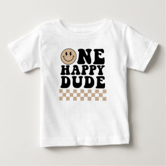 En Lycklig, Birthday Shirt i Tan T Shirt