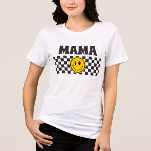 En Lycklig-kille som log Ansikte Mamma Shirt T