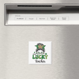 En lycklig lärare - St. Patrick's Day Magnet