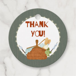 En Lycklig-Märkre för Tack av födelsedagskrets Gåvor Etiketter