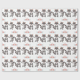 En lycklig och lekfull stämning, precis som rackok presentpapper